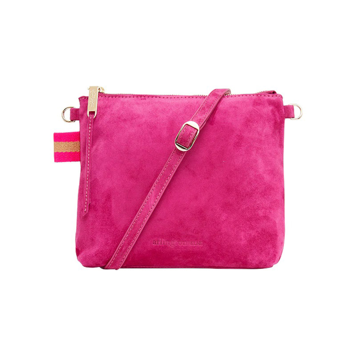 Buy Pink Stone Suede Floral Motif Clutch by Richa Gupta Online at Aza  Fashions.